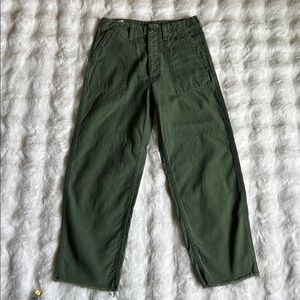 MOTHER patch pocket private ankle